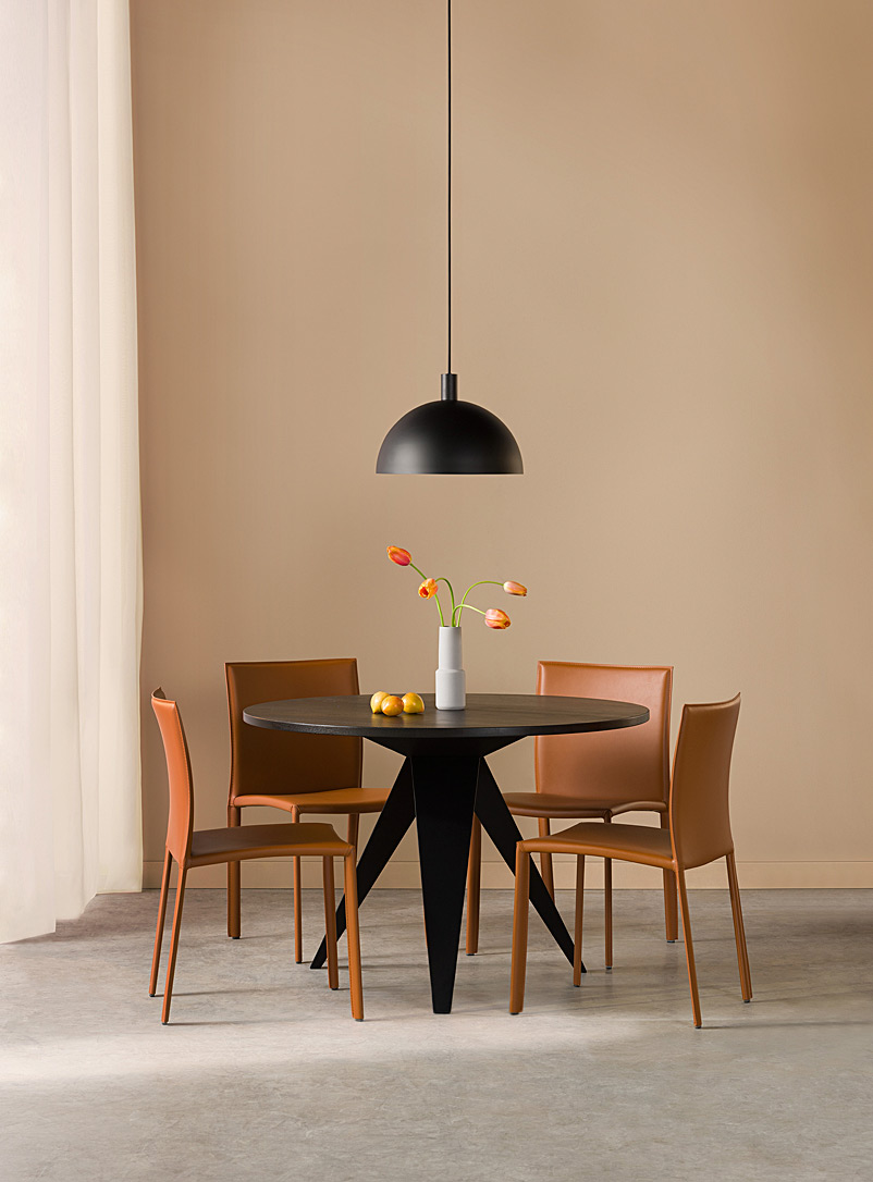 EQ3: La lampe suspendue dôme minimaliste Noir