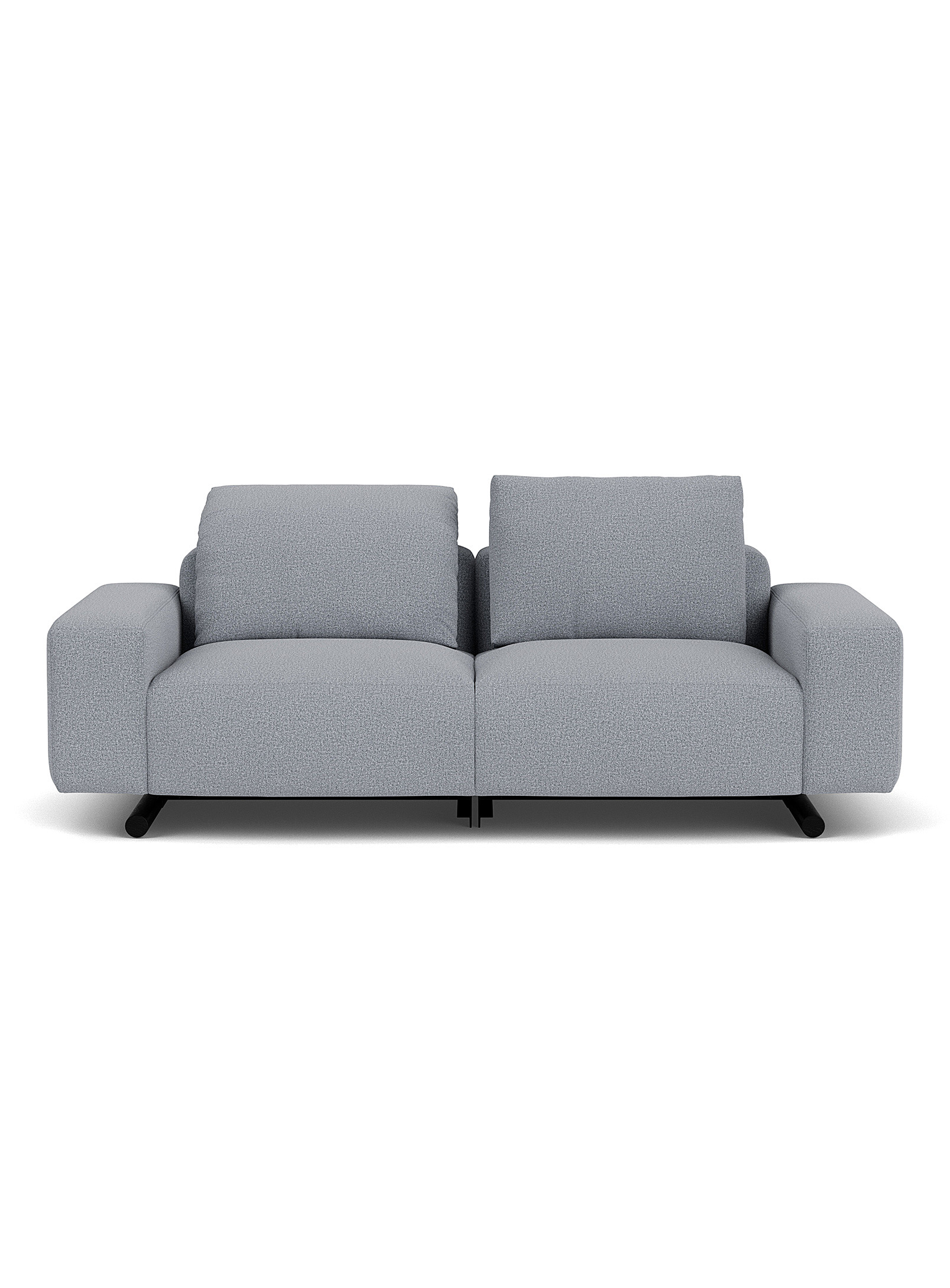 Eq3 Era Reclining Modular Couch In Light Grey