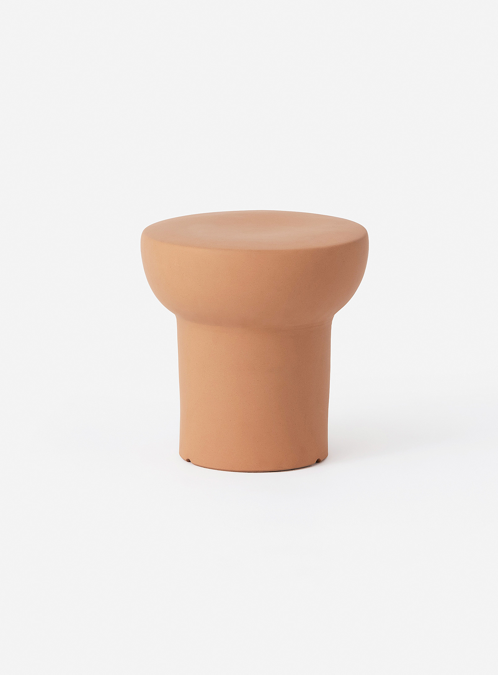 EQ3 - Bongo terracotta large stool