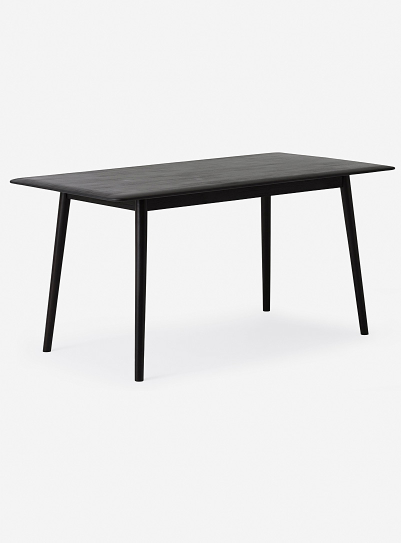 Sleek Acacia Wood Dining Table Seats 4 People