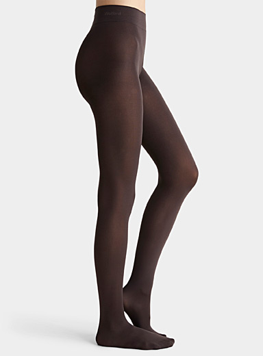 Wolford Chocolate/Espresso Monochrome velvety tights 60 denier - Opaque for women
