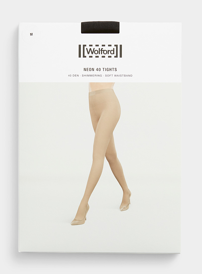 Satiny pantyhose 40 denier - Semi-transparent product image 2