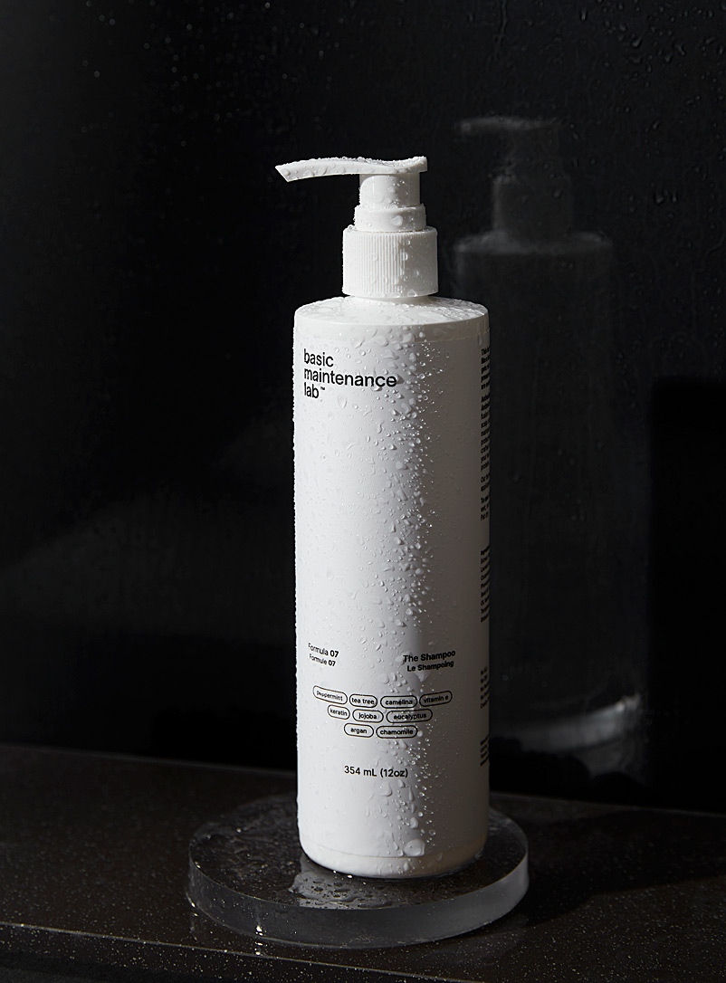 Basic Maintenance Lab: Le shampoing Formula 07 Blanc pour homme