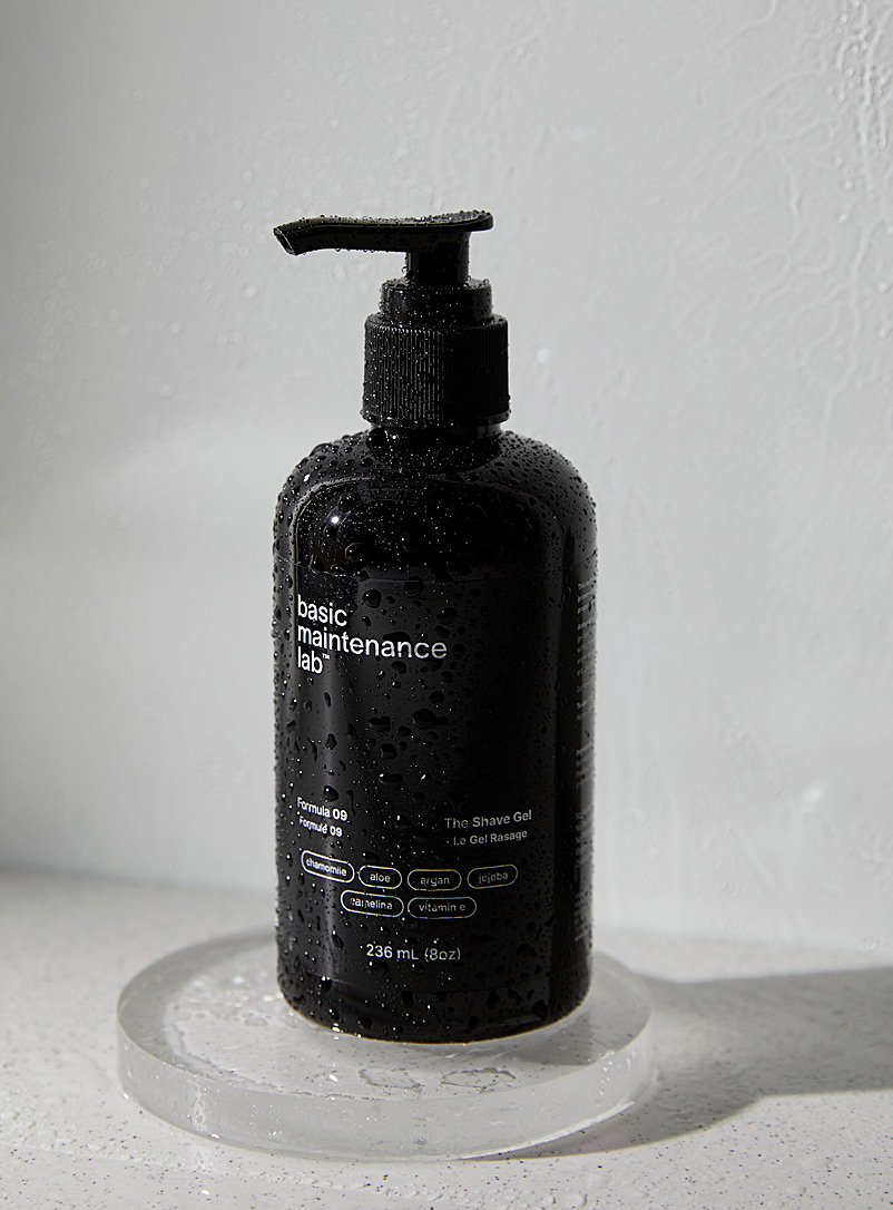 Basic Maintenance Lab Black Formula 09 shaving gel for men