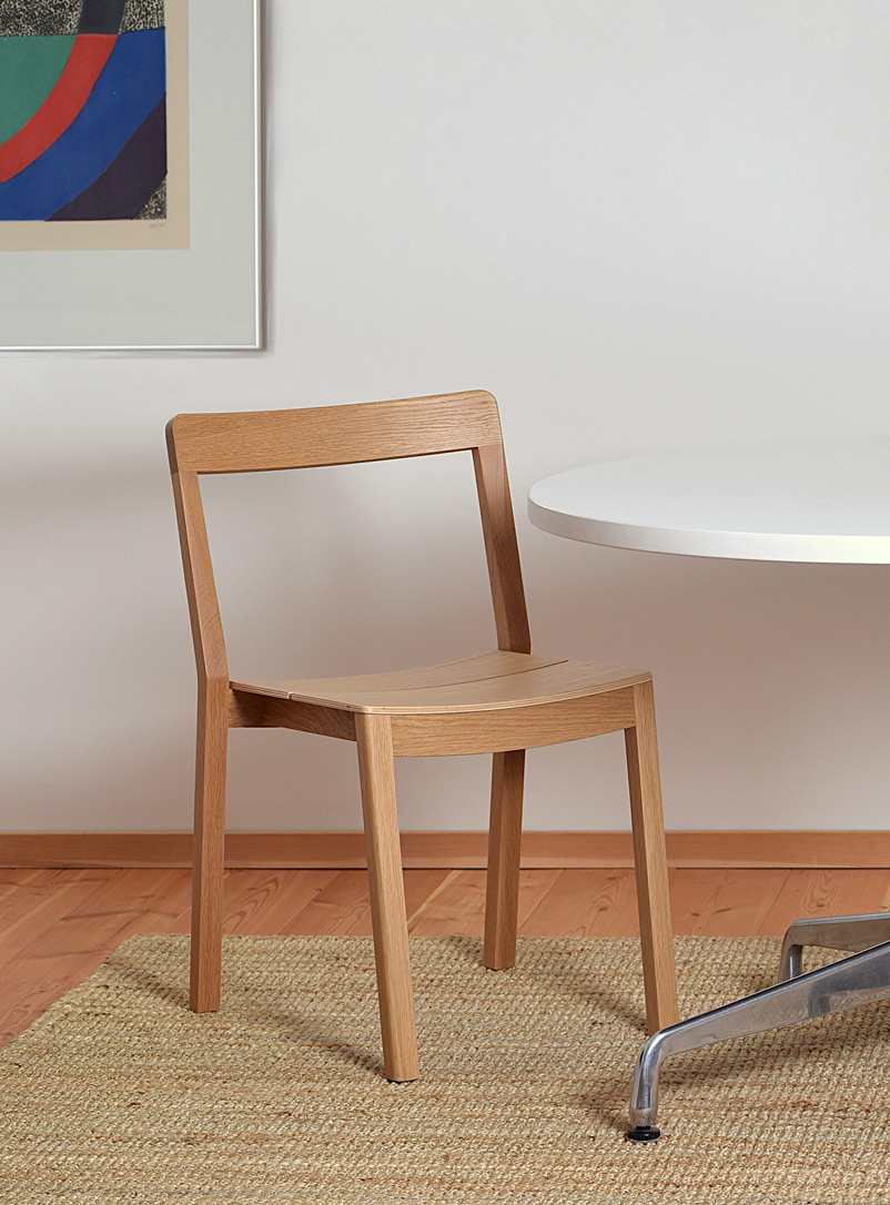 Essai Mobilier Light brown wood Same, Same wooden chair