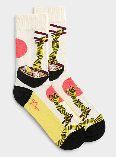 La chaussette ramen savoureux