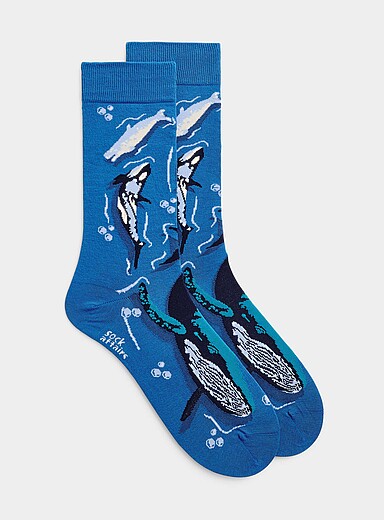 Marine mammal socks