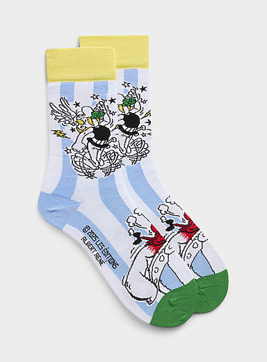 Ast&eacute;rix and Ob&eacute;lix - The Unbeatable Duo socks