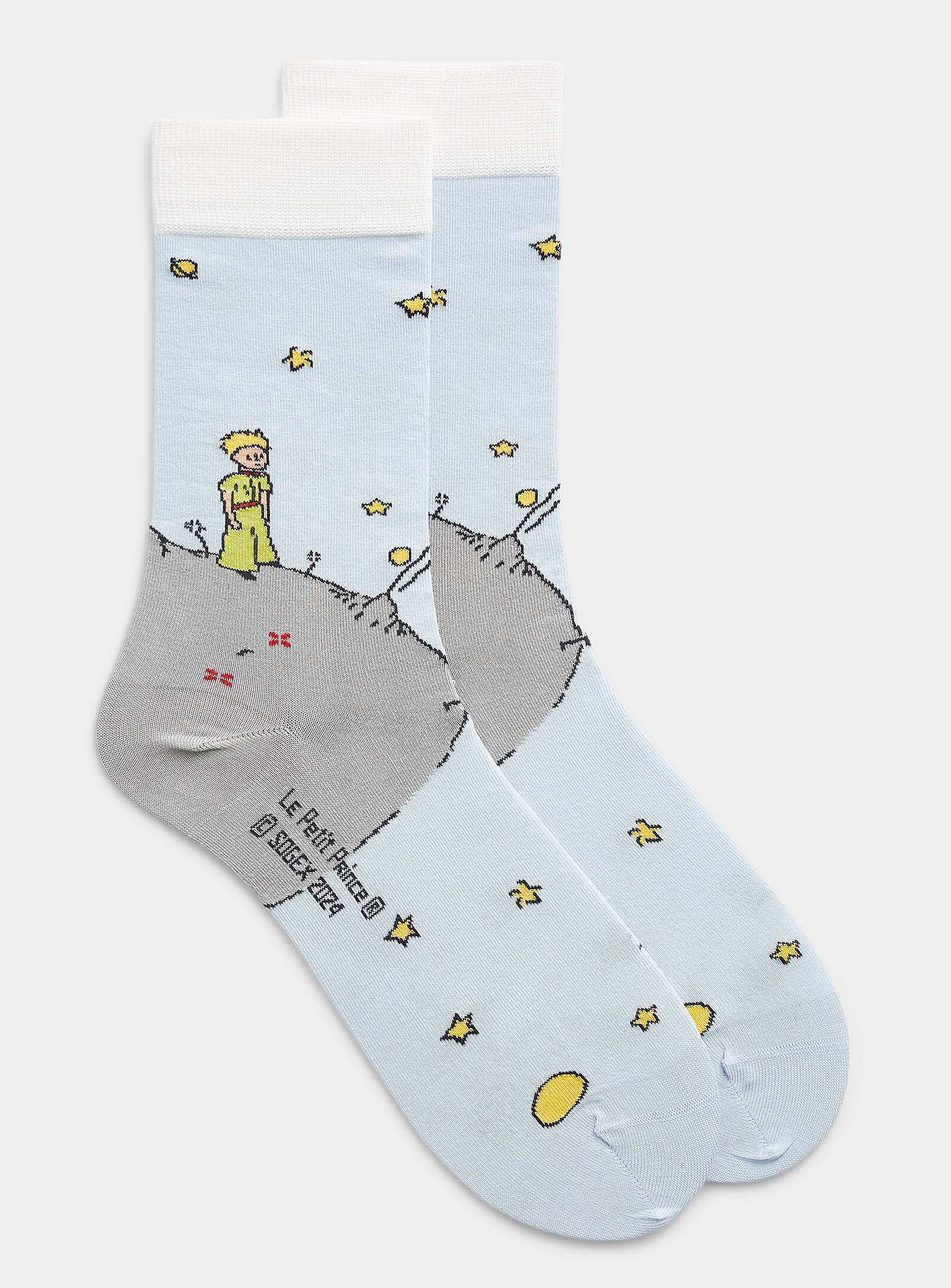 Sock Affairs Le Petit Prince Asteroid Sock In Blue
