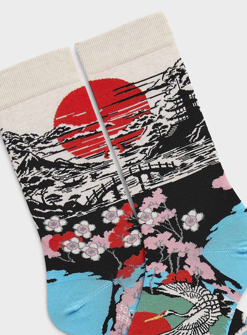 Sunrise in Japan socks product image 2