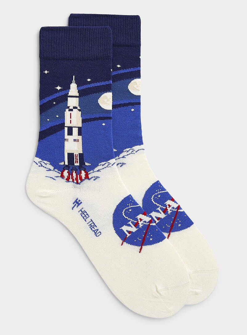NASA rocket socks product image (primary)