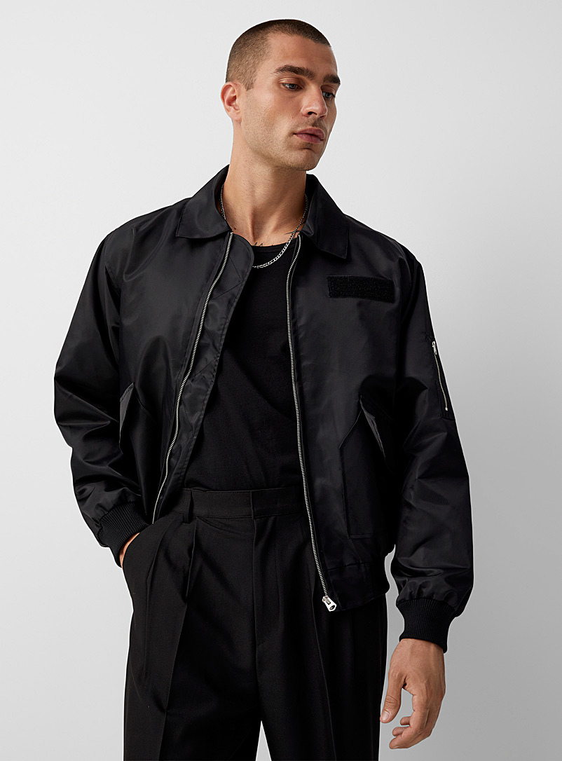 Oversized bomber jacket | Le 31 | Shop Men's Jackets & Vests Online ...