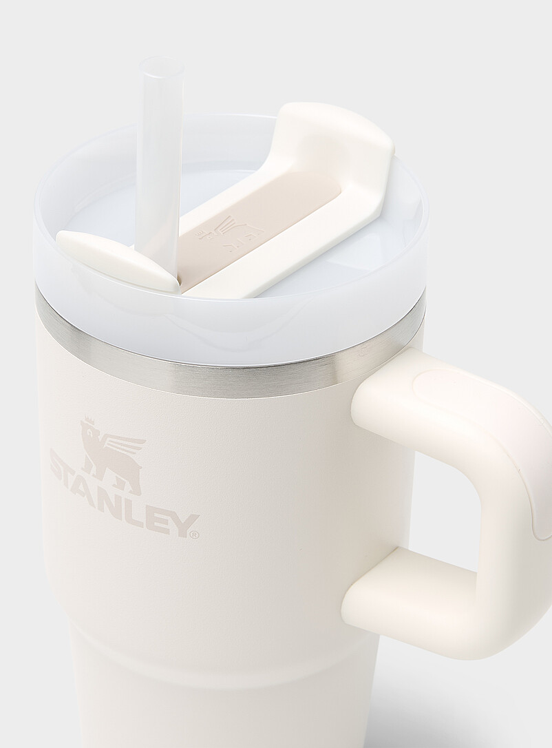 Stanley: Le gobelet The Quencher H2.0 20 z Blanc cass&eacute; pour femme