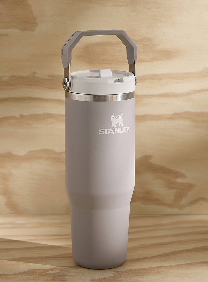 Flip Straw 30 oz insulated handle tumbler product image (primary)