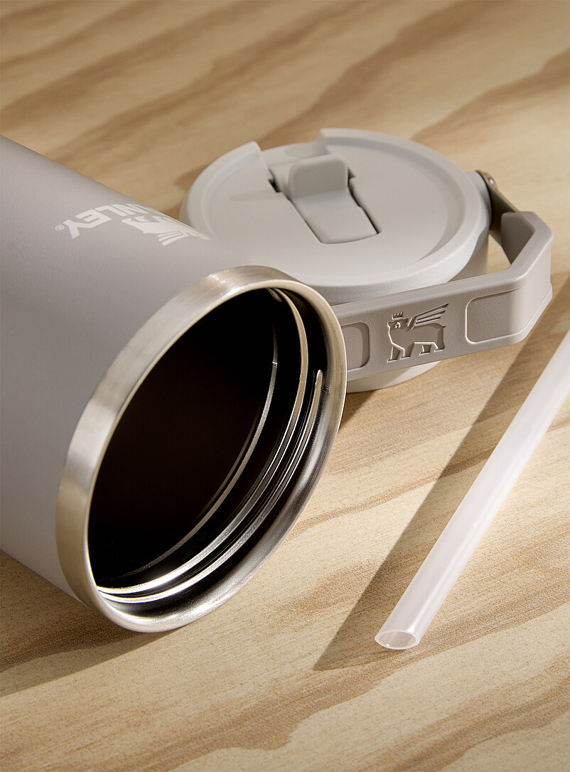 Flip Straw 30 oz insulated handle tumbler product image 3