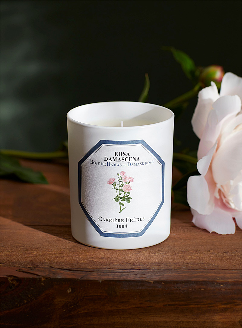 Carrière Frères Assorted Damask rose scented candle for women