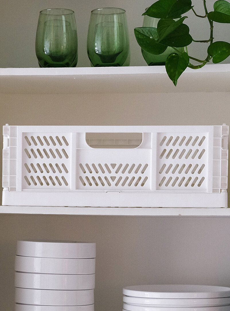 Large openwork foldable baskets Set of 5 | Humber | Baskets