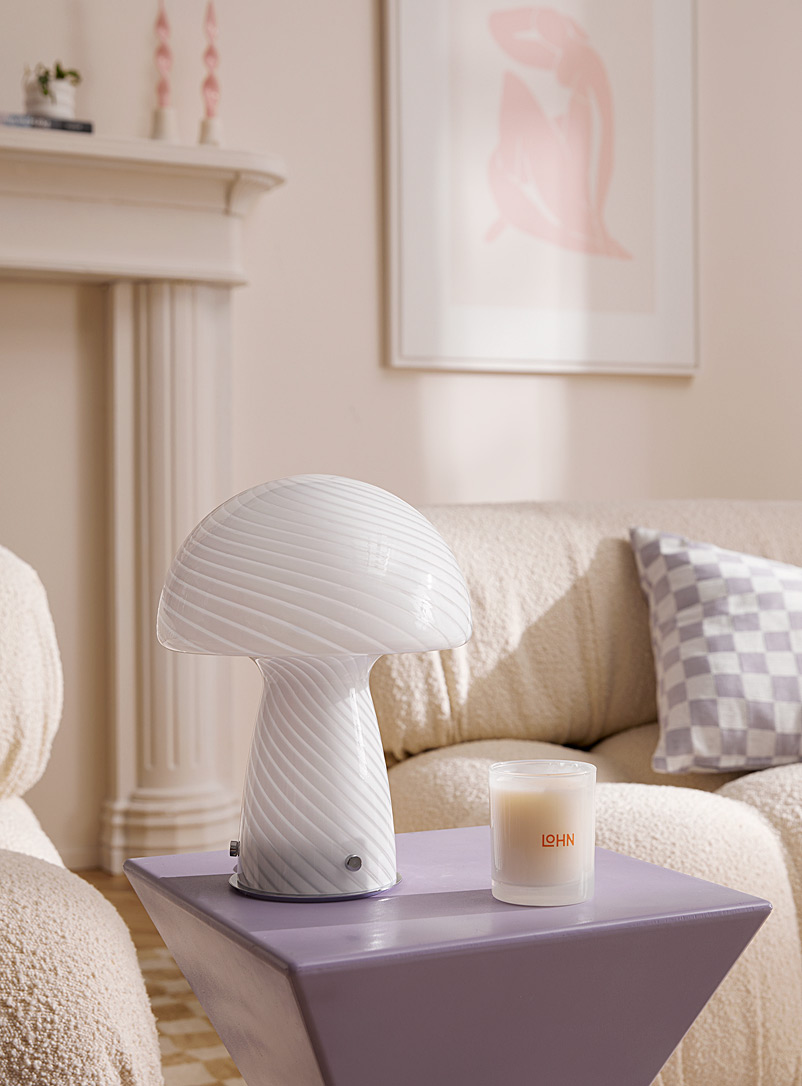 Large mushroom table lamp product image (primary)
