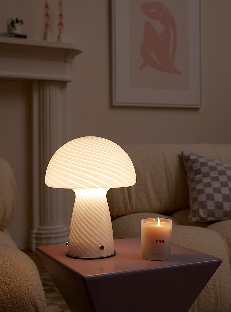 Large mushroom table lamp product image 2
