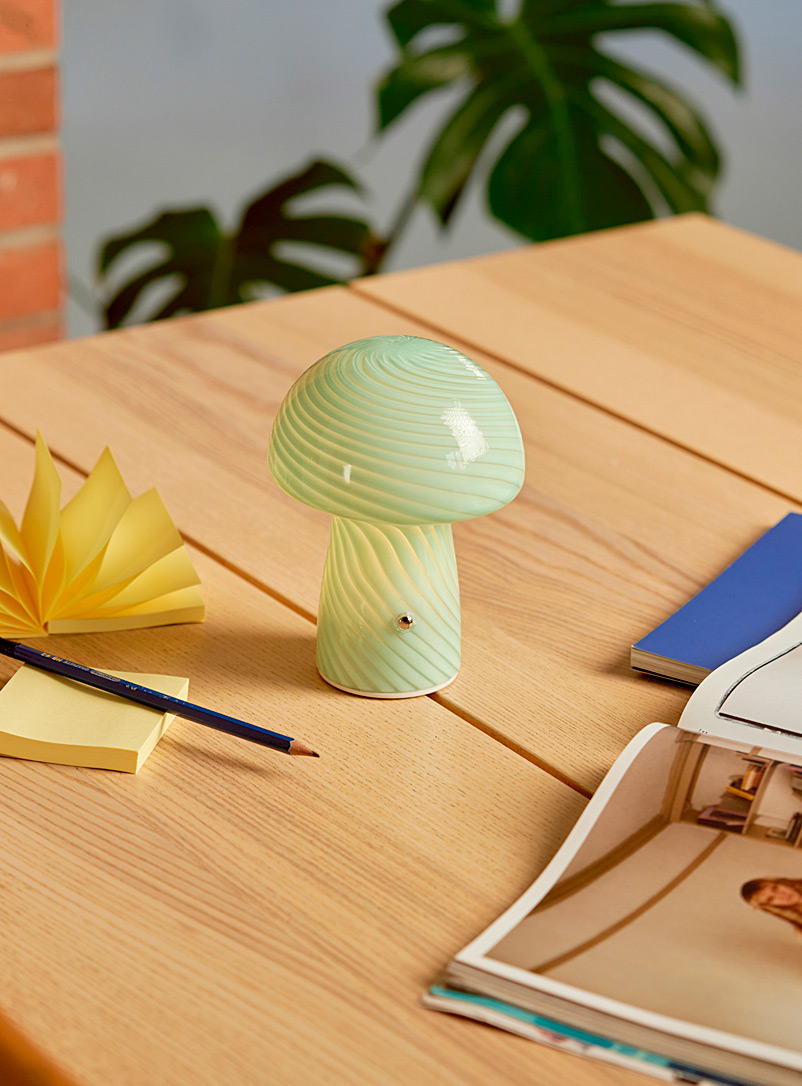 Cordless Mushroom Table Lamp