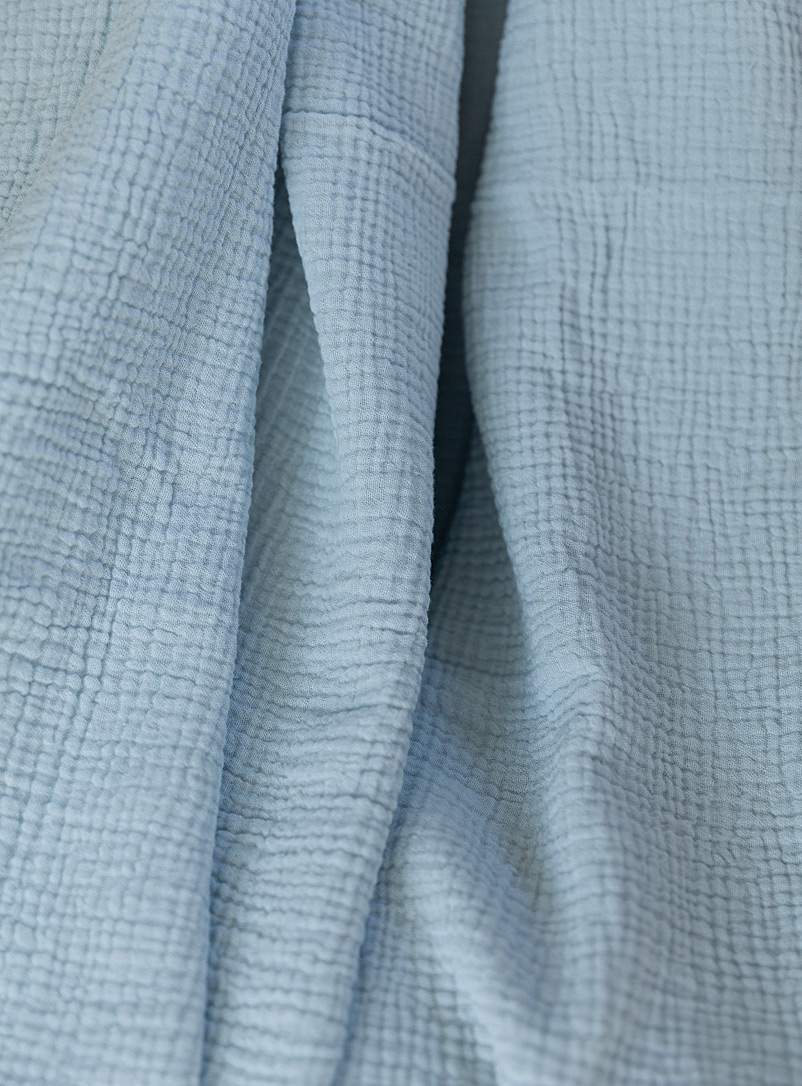 Maison &Eacute;color&eacute;s Sage green Bohemian versatile throw