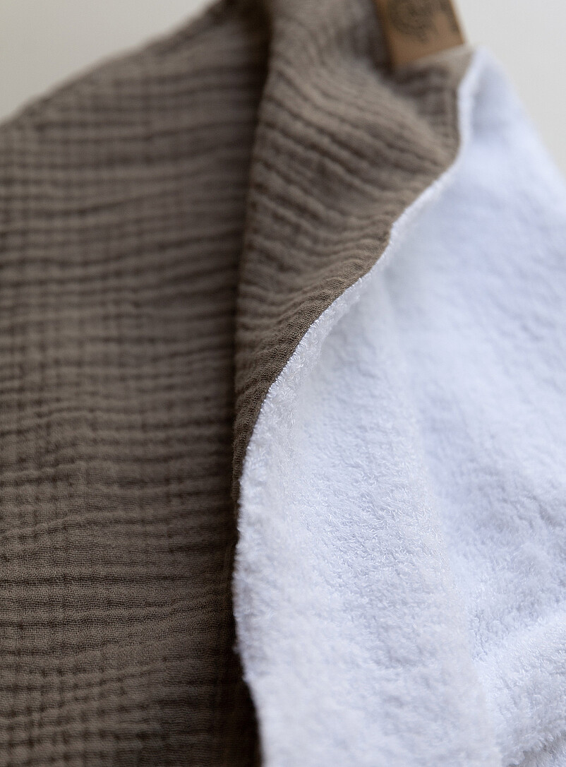 Maison &Eacute;color&eacute;s: La serviette turban ratine de bambou Cuivre - Rouille