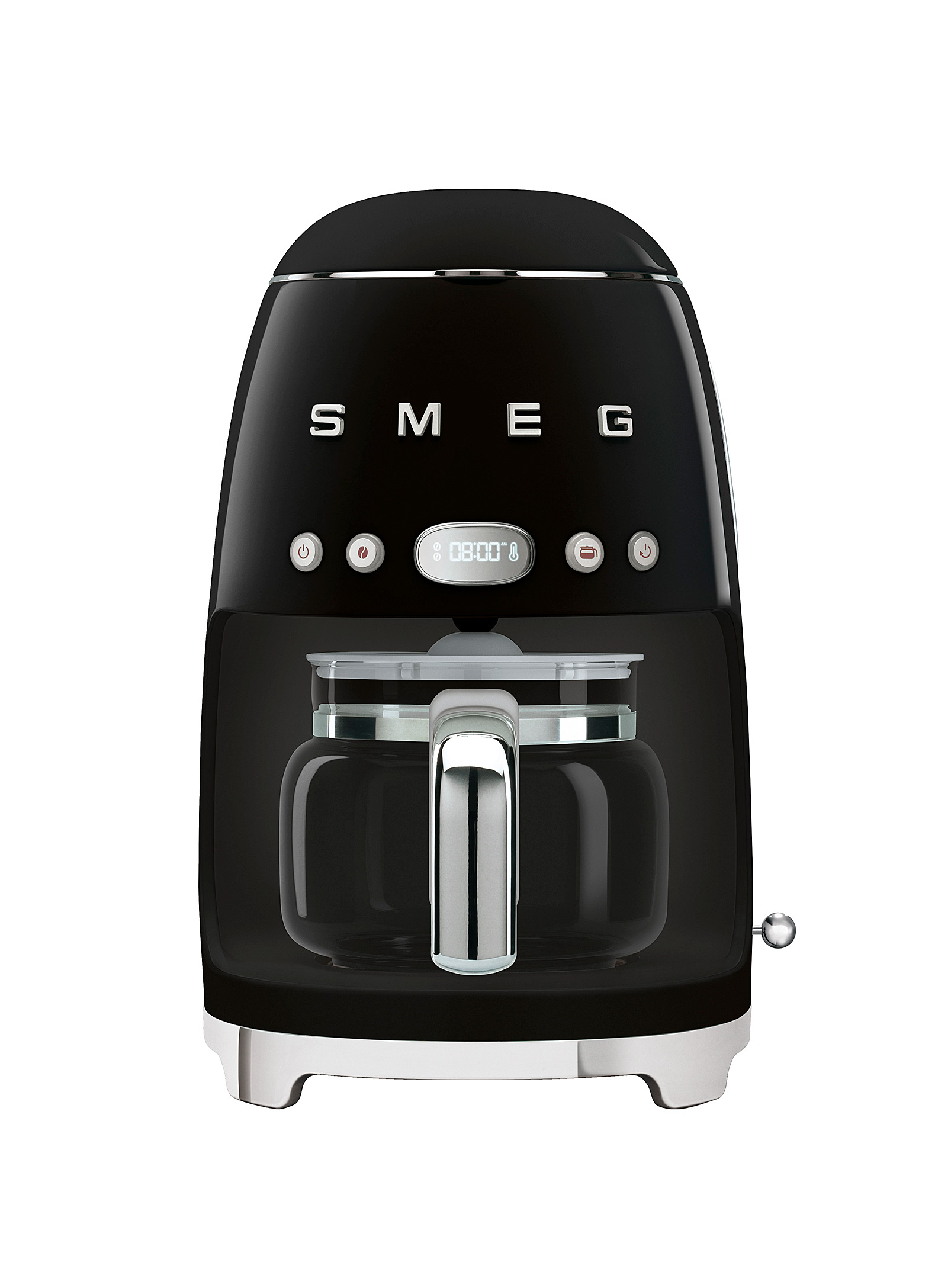 Shop Smeg Retro Drip Coffee Machine In Black