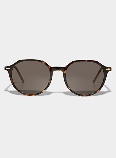 Levi's Women's Sunglasses - Black Round Metal Frame Grey Lens