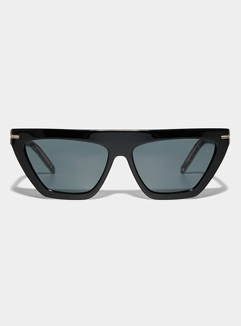 BOSS Black Golden accent angular sunglasses for women