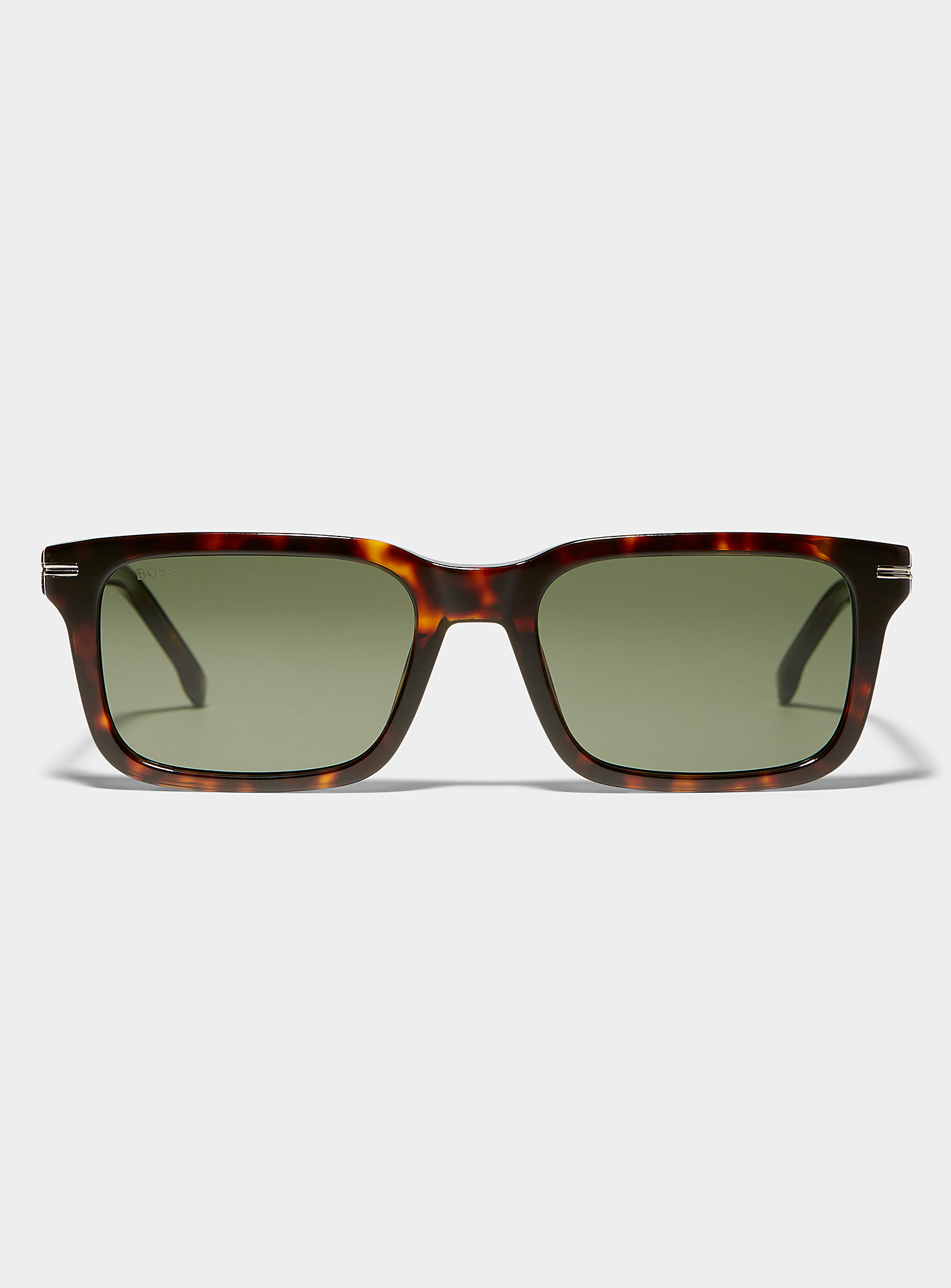 Hugo Boss Tortoiseshell Sunglasses In Brown