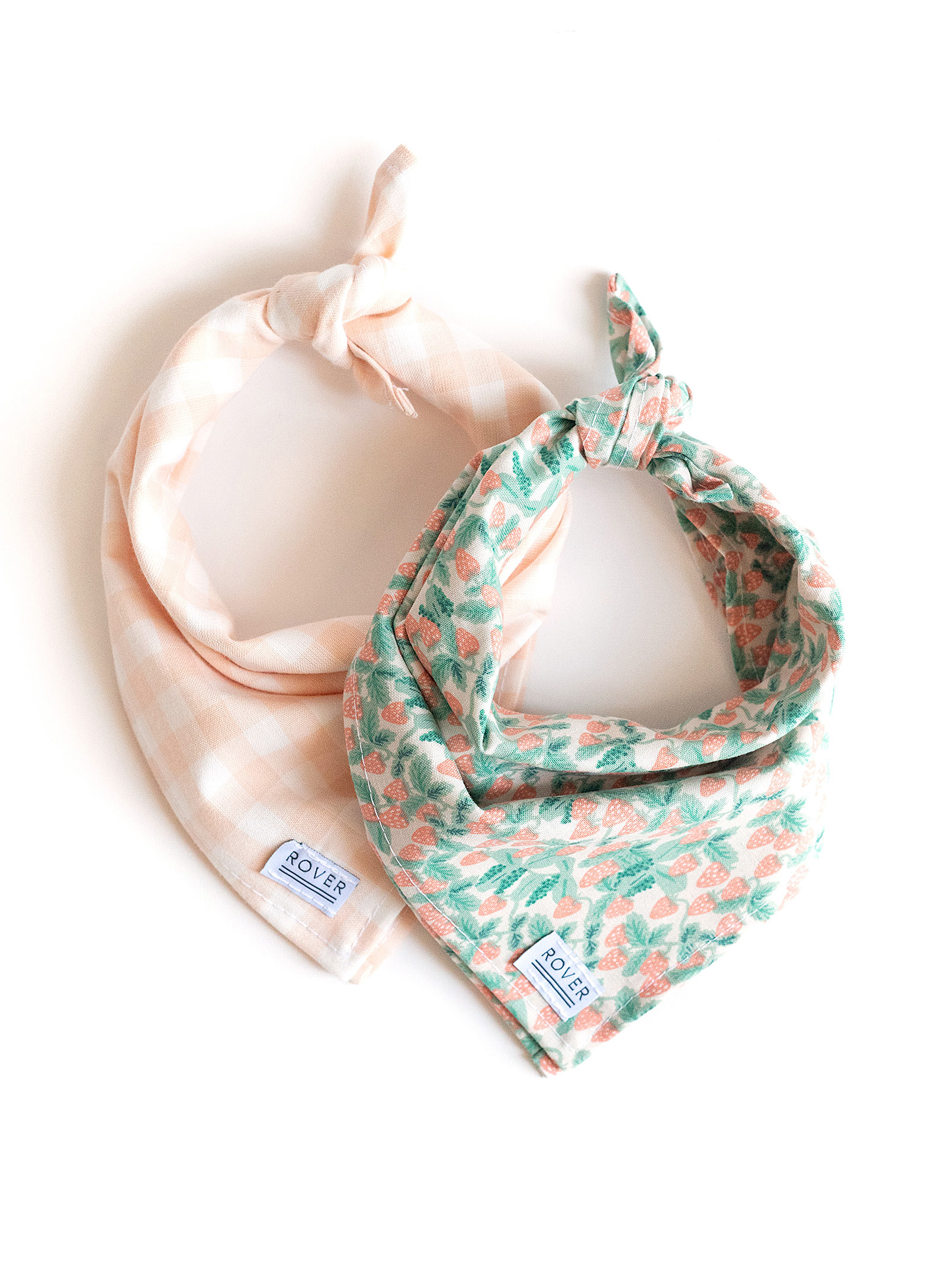 The Rover Boutique Dog Bandana Set See Available Sizes In Pink