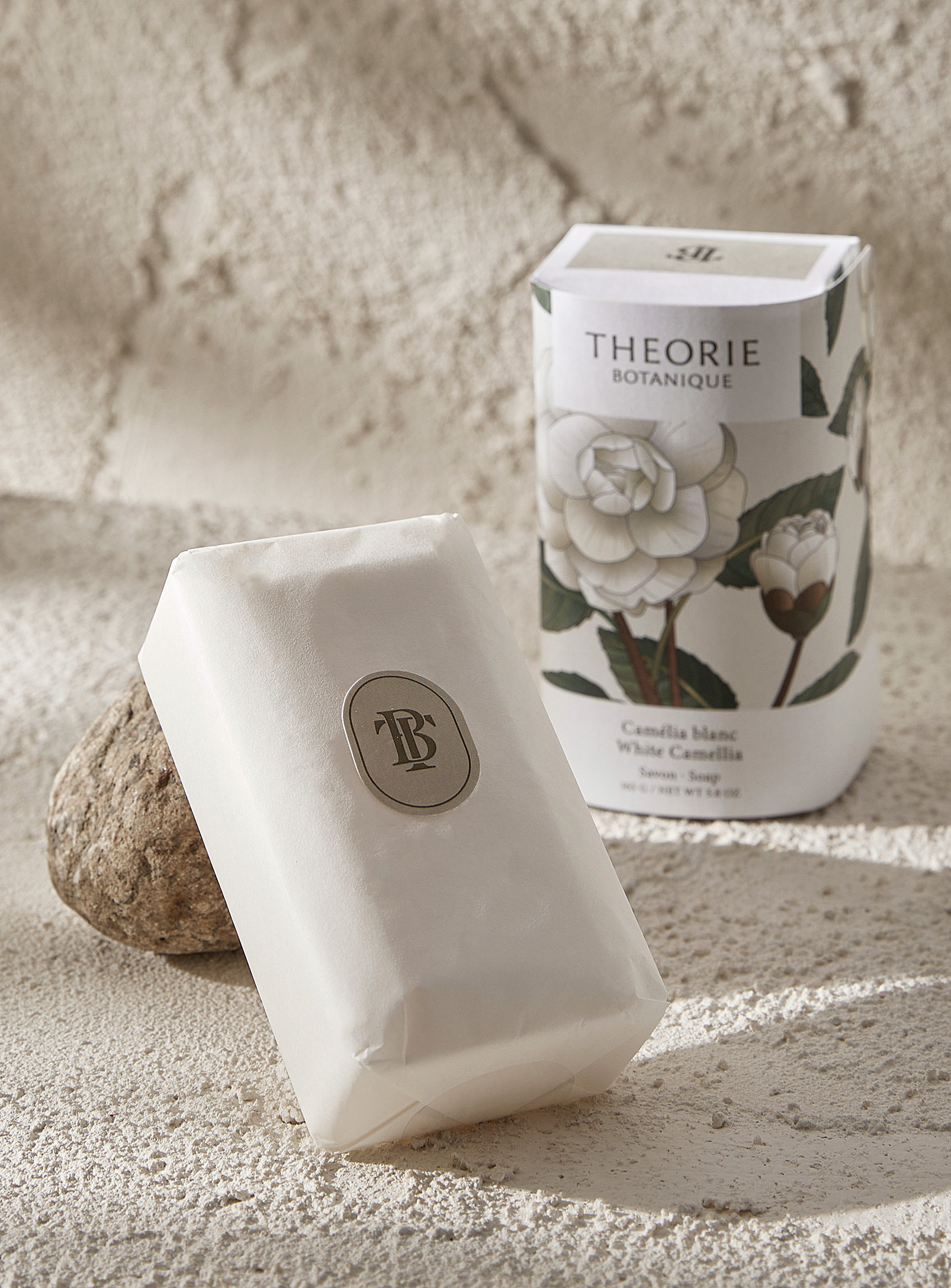Pure Living - White Camellia bar soap