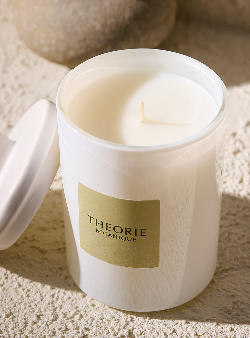 White Camellia scented soy candle product image 2