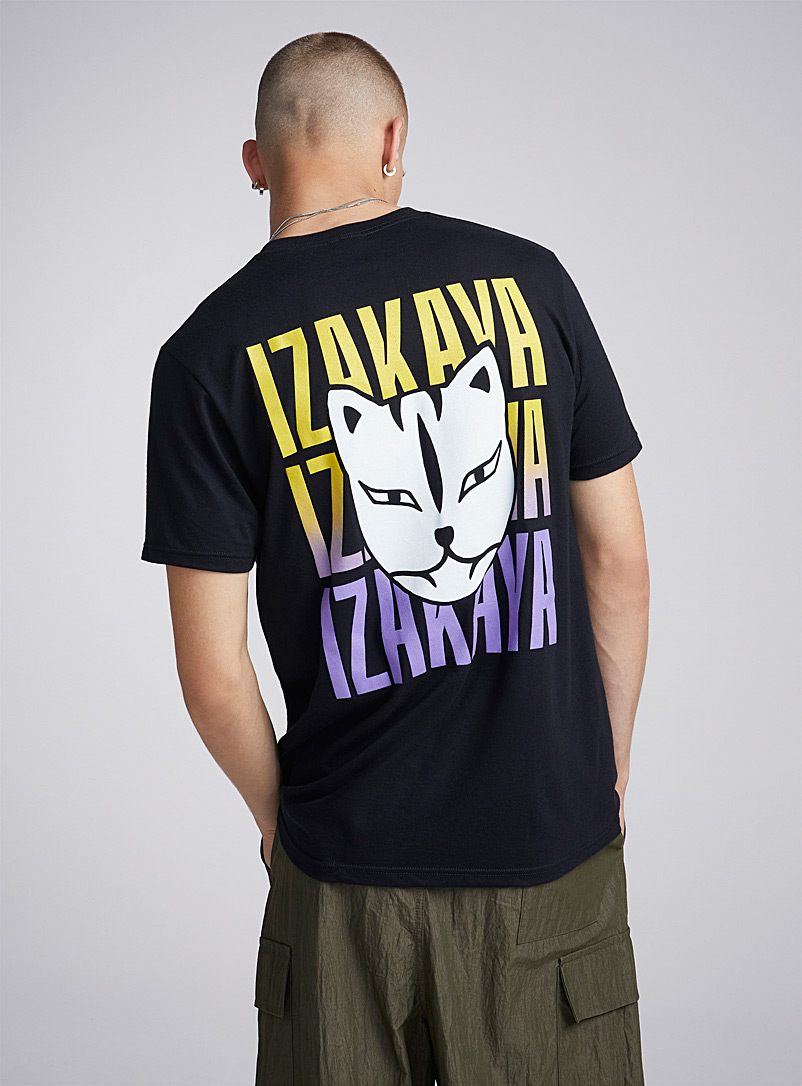 Djab: Le t-shirt Hono Izakaya <b>DJAB x restos canadiens</b> Noir pour homme
