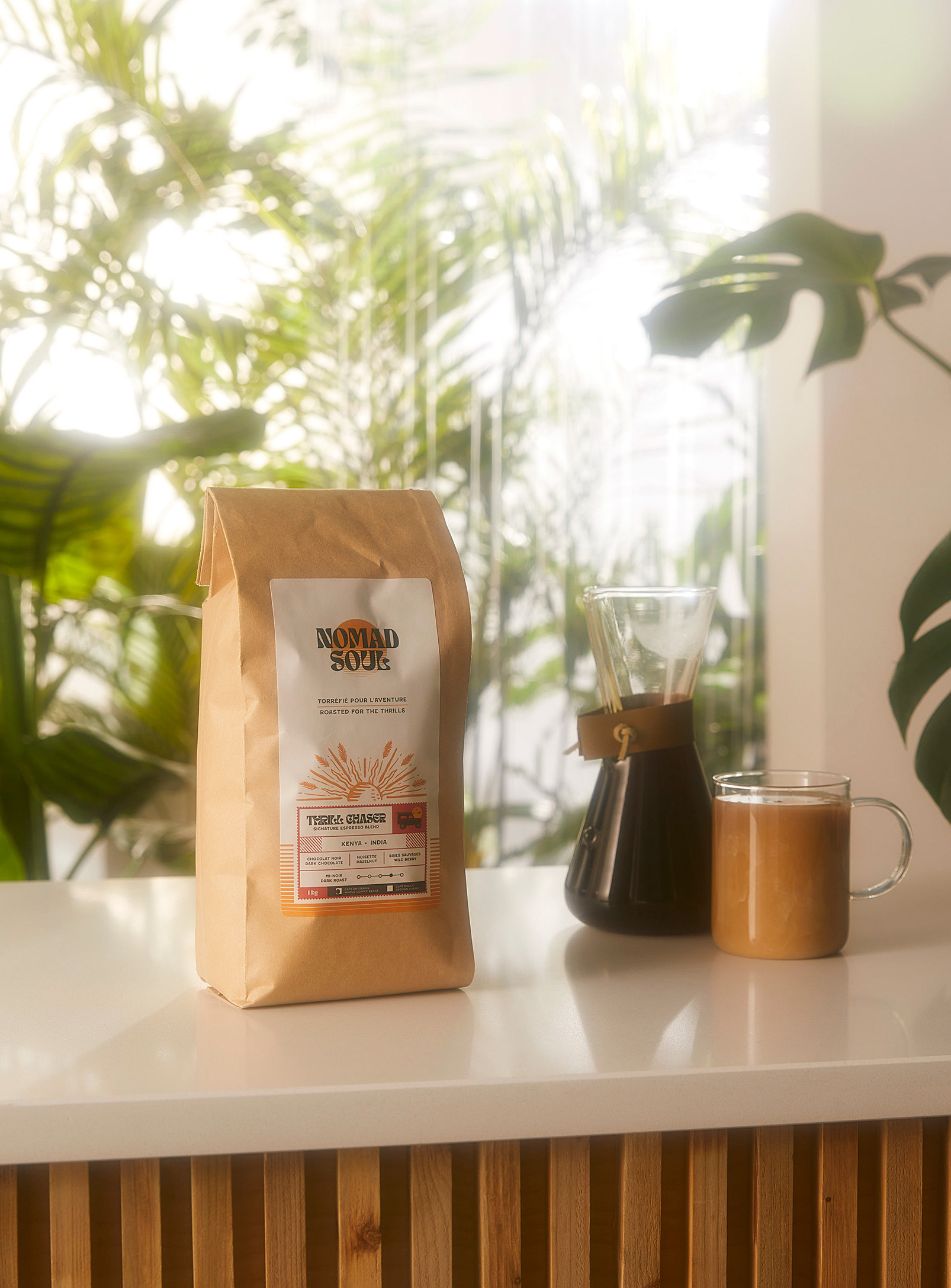 Nomad Soul Coffee Co. - Le café Thrill Chaser grand format