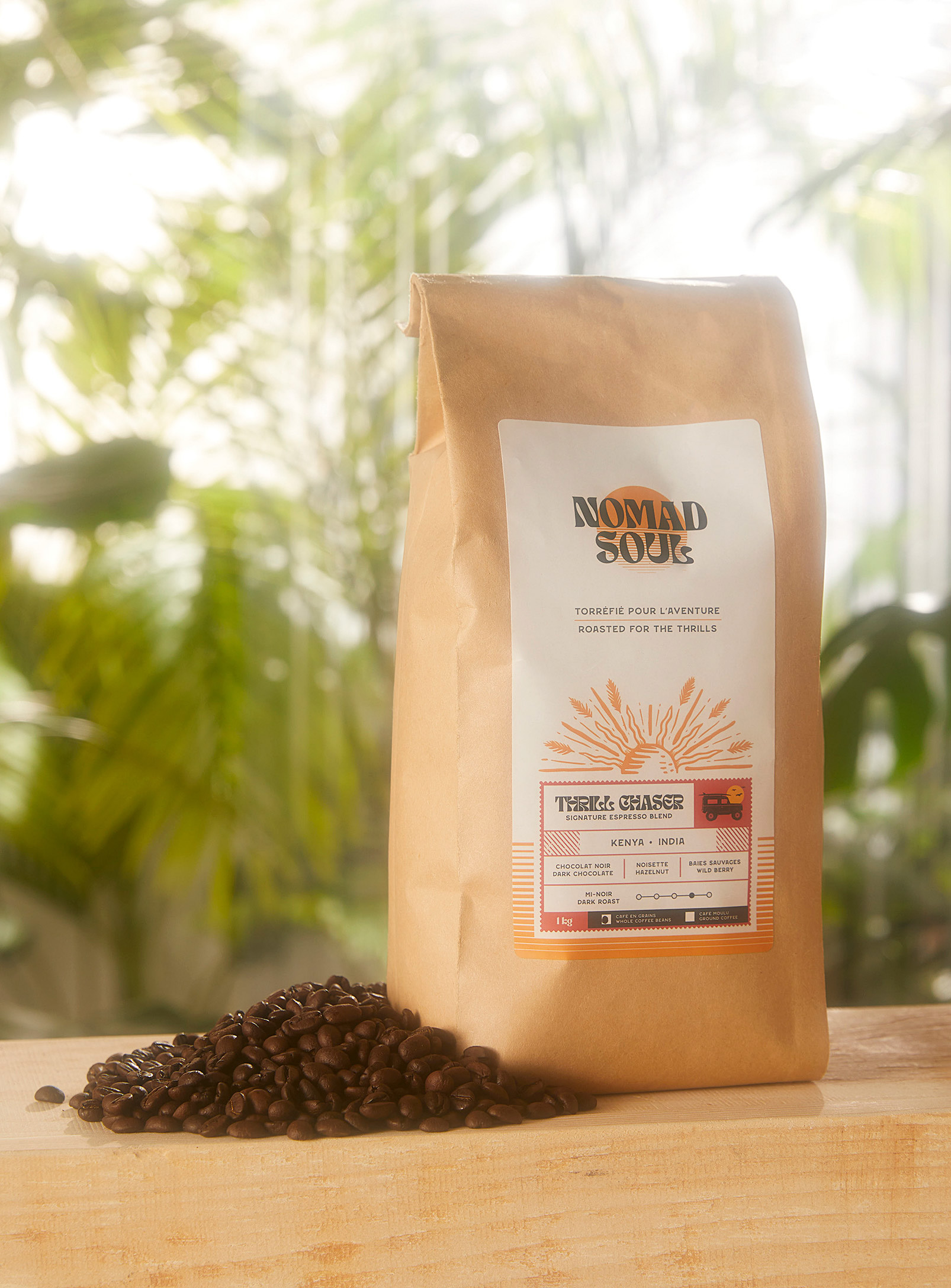 Nomad Soul Coffee Co. - Le café Thrill Chaser grand format