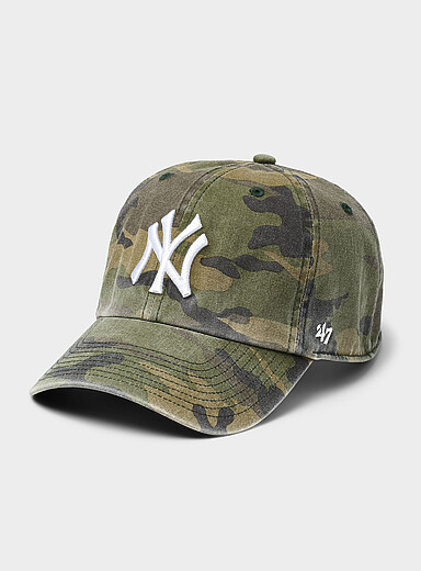New York Yankees camouflage cap