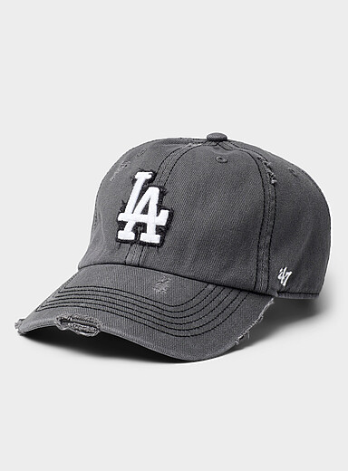 La casquette logo baseball effet us&eacute;