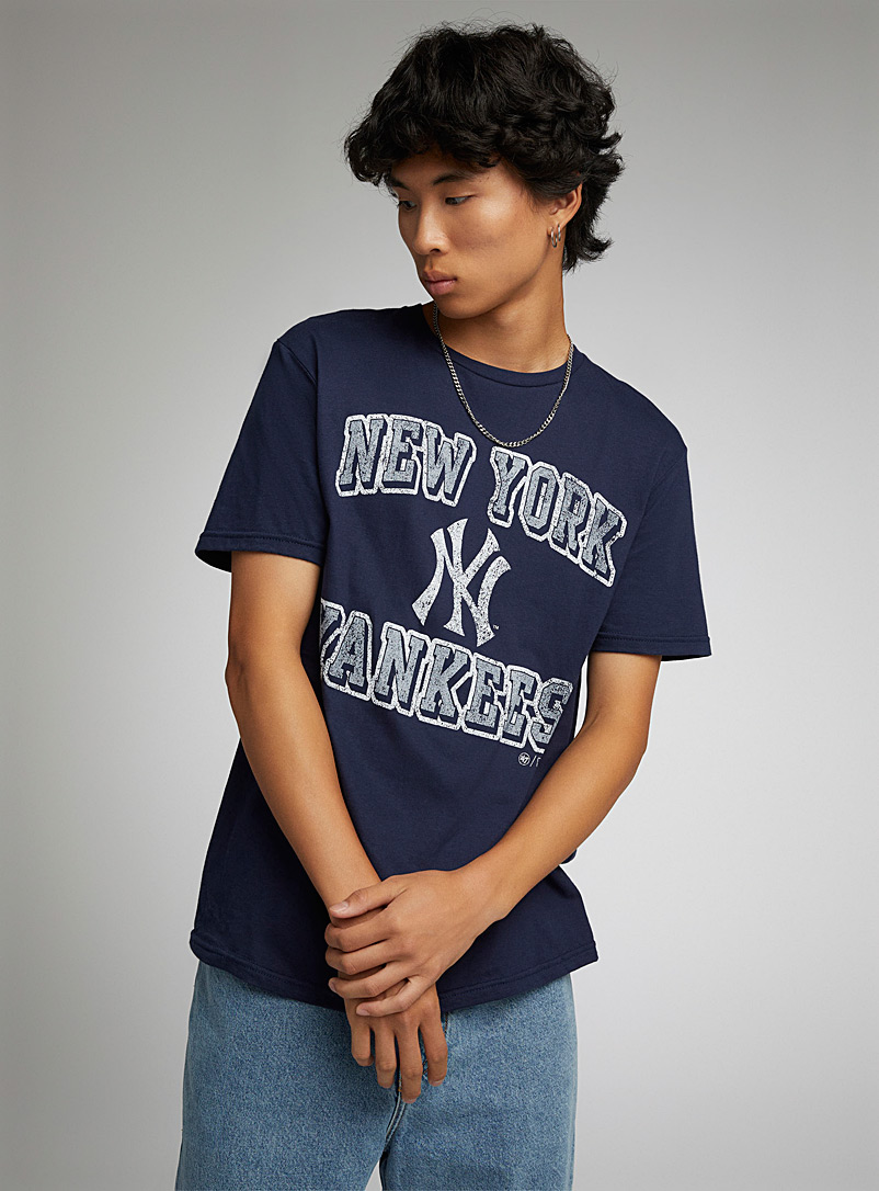 Djab Marine Blue Yankees graphic T-shirt for men