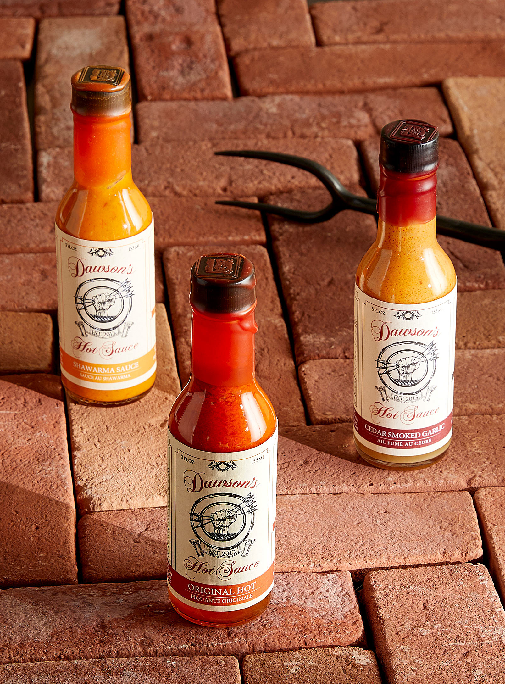 Dawson's Hot Sauce - L'ensemble Hot Ones 3 sauces