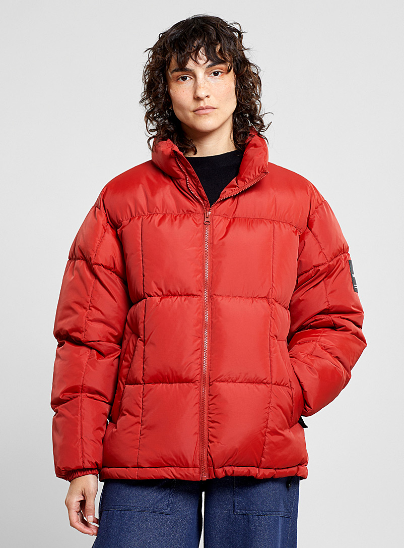 Dedicated Red Sorsele puffer jacket for error