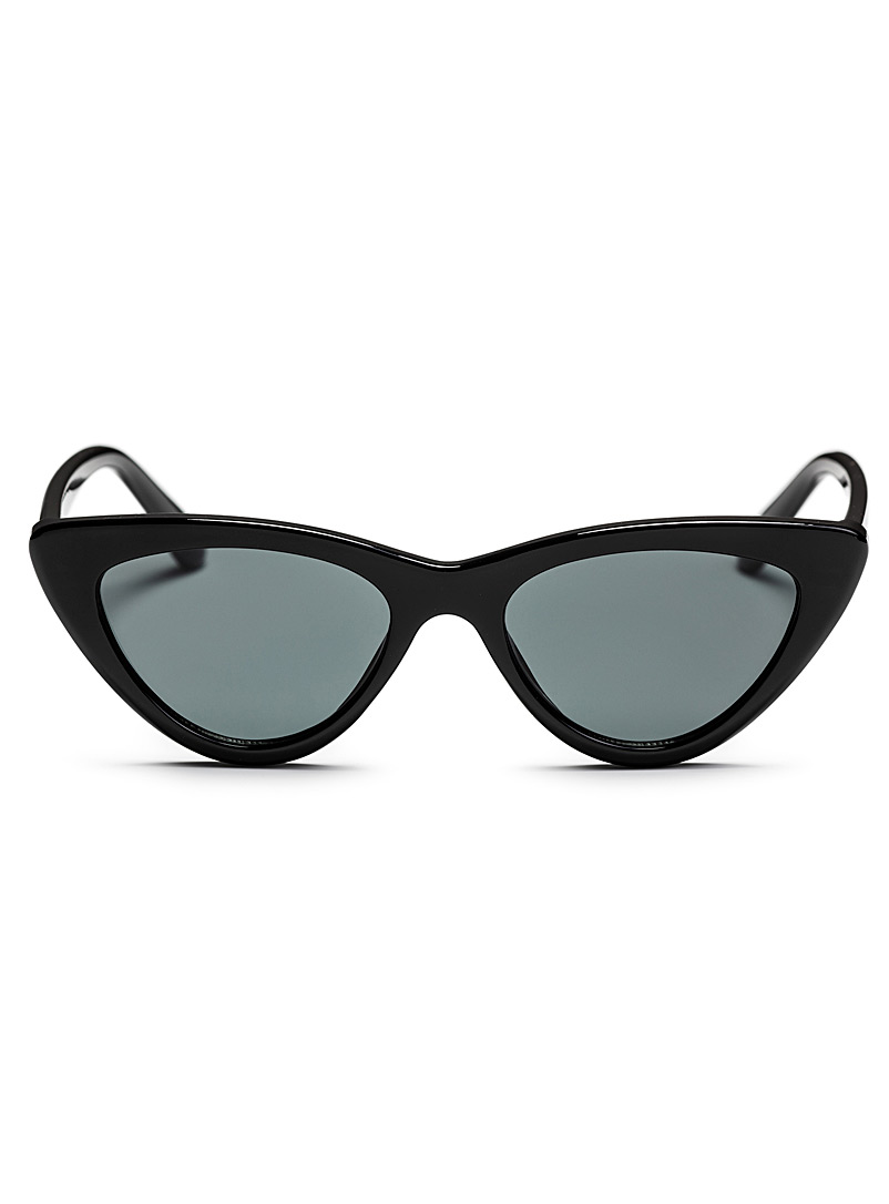 CHPO: Les lunettes de soleil oeil de chat Amy Unisexes Noir pour 