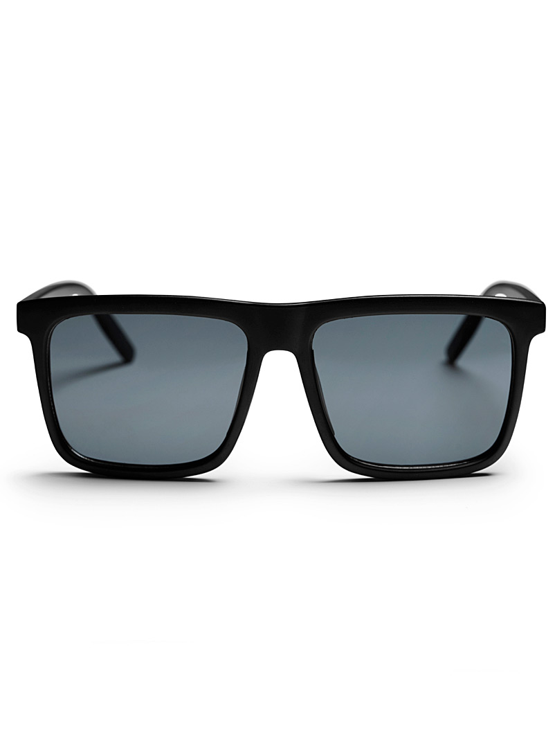 CHPO Black Bruce square sunglasses Unisex for error