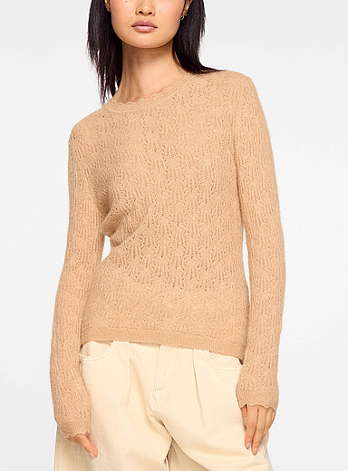 Le chandail fine maille fantaisie Obeline