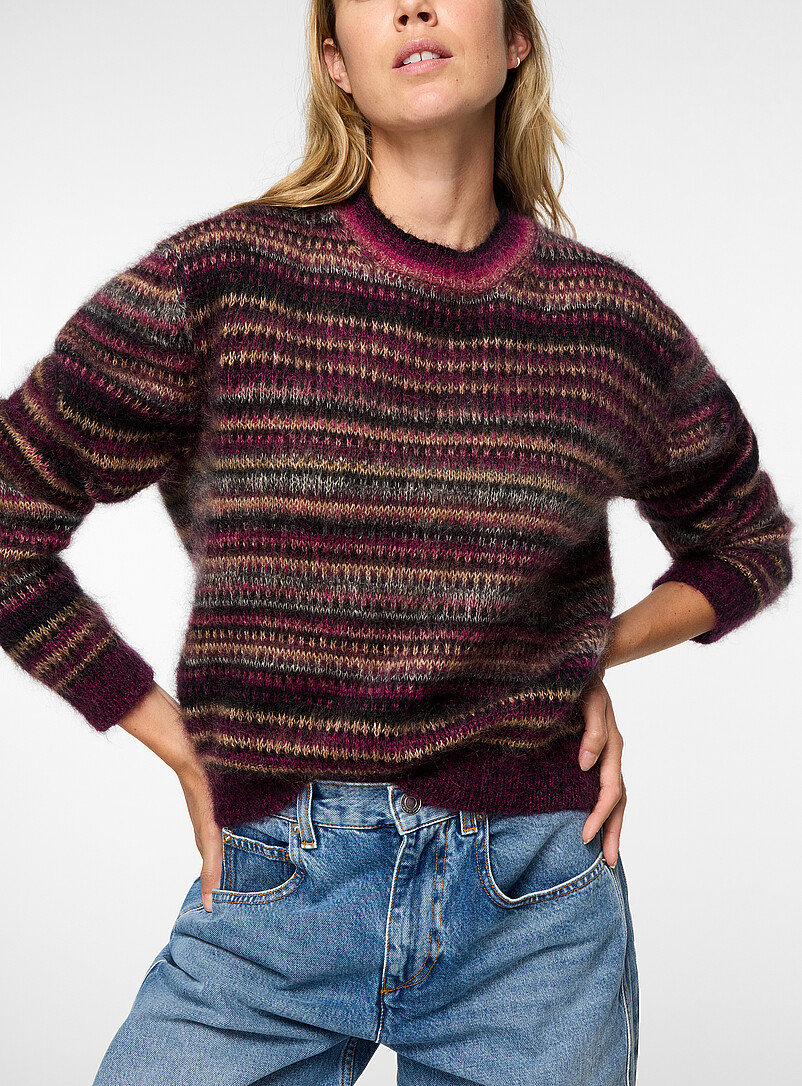 ISABEL MARANT ETOILE ウール アルパカ混 ニット セーター Morine mohair-blend sweater | Isabel Marant Etoile | | Simons