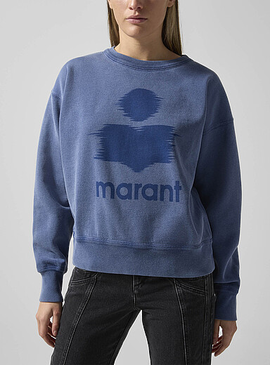 Mobyli blurry logo sweatshirt