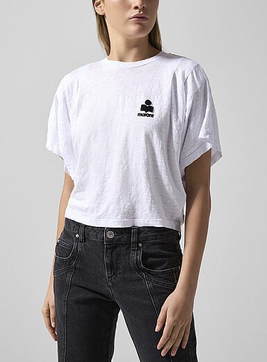 Kyanzae linen T-shirt