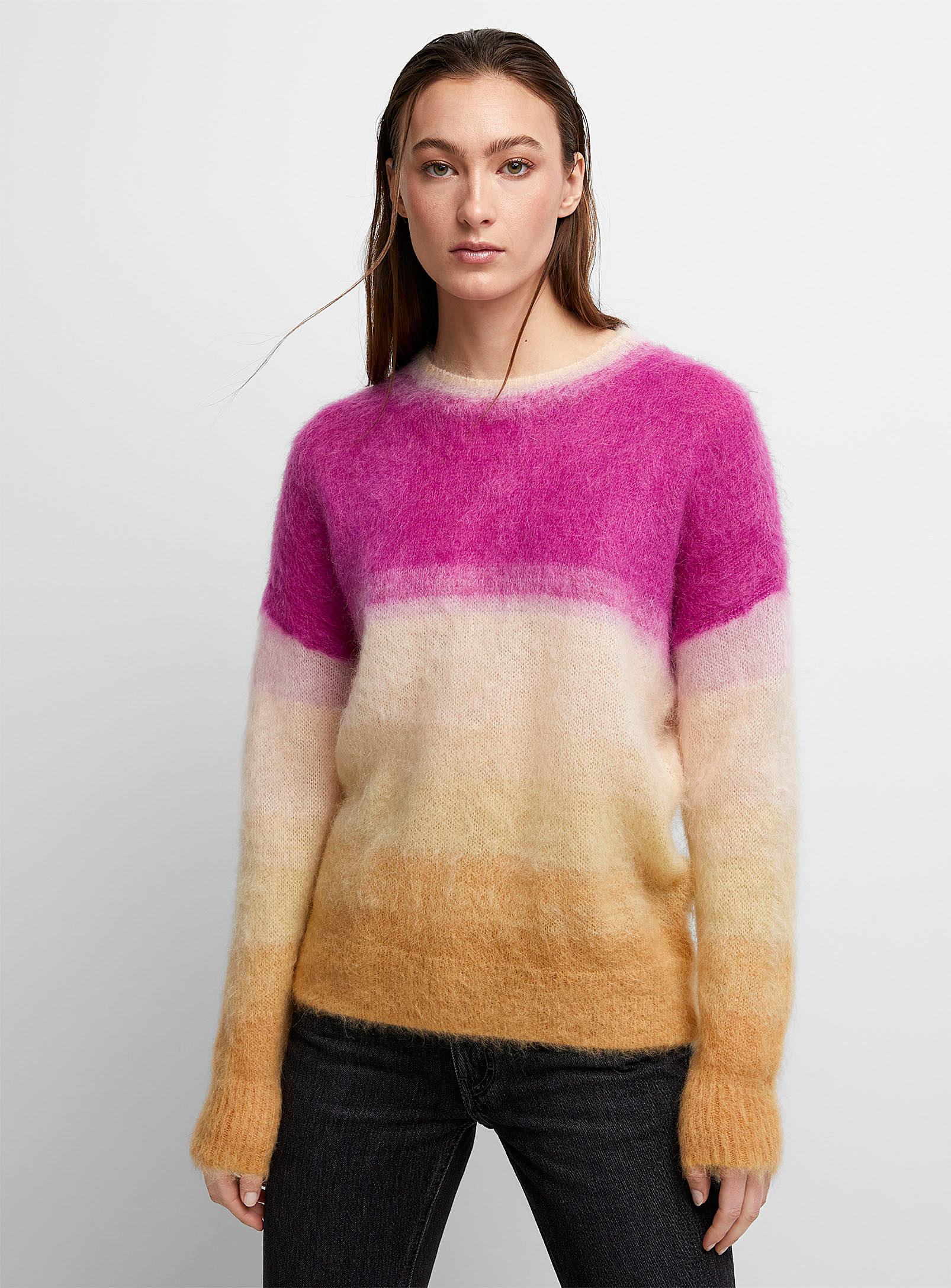 Shop Isabel Marant Étoile Drusell Mohair Sweater In Assorted