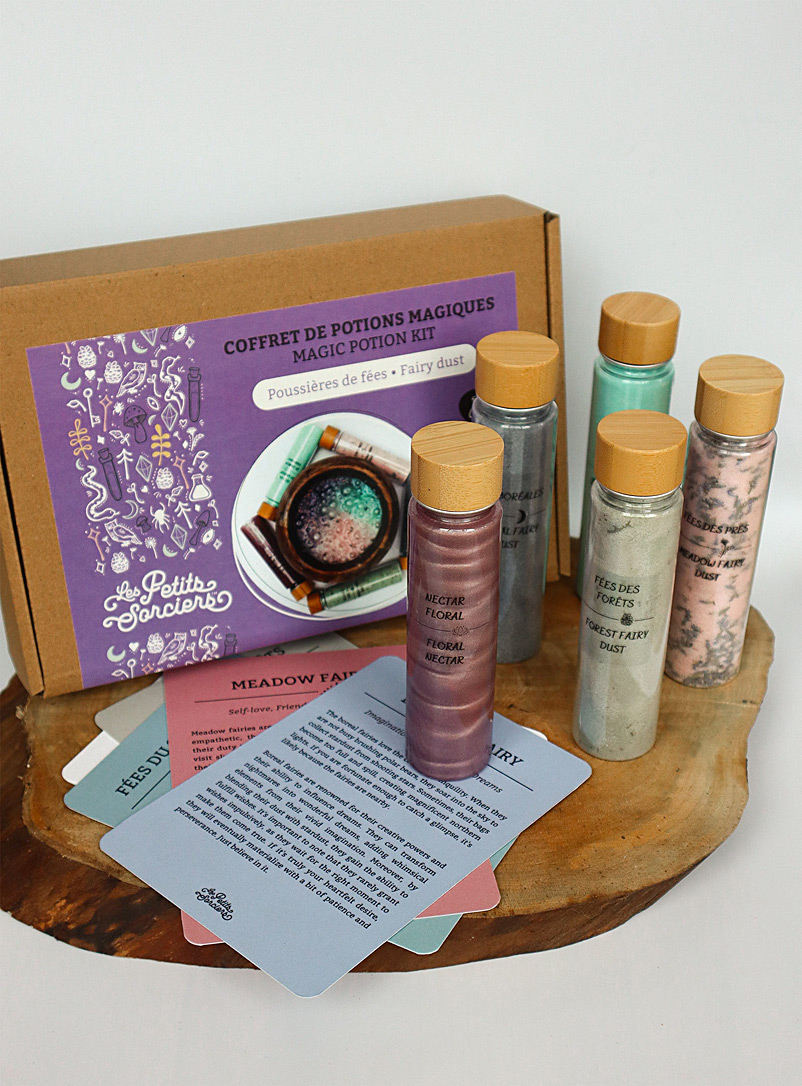 Les petits sorciers Assorted Fairy dust potion box set