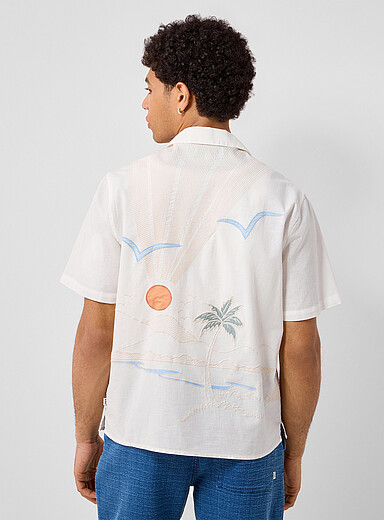 La chemise broderie &icirc;le d&eacute;serte Didcot